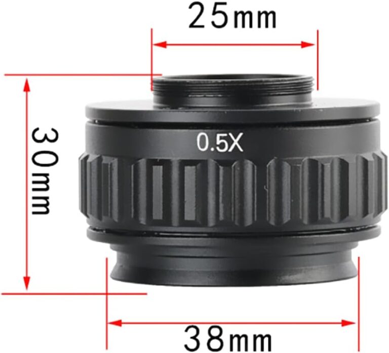 0.5X C Mount Lens Adapter for Microscope