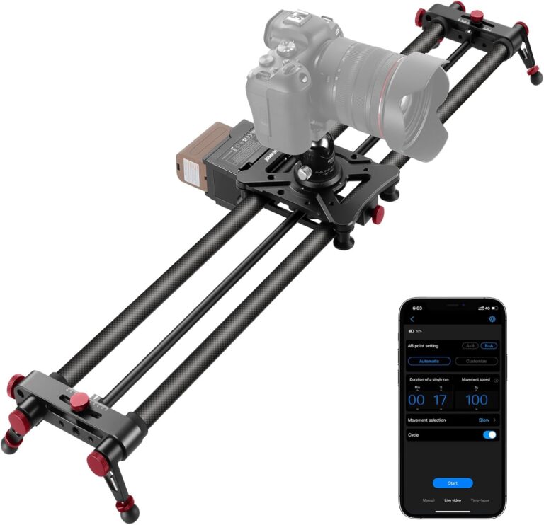 NEEWER Motorized Camera Slider with App Control