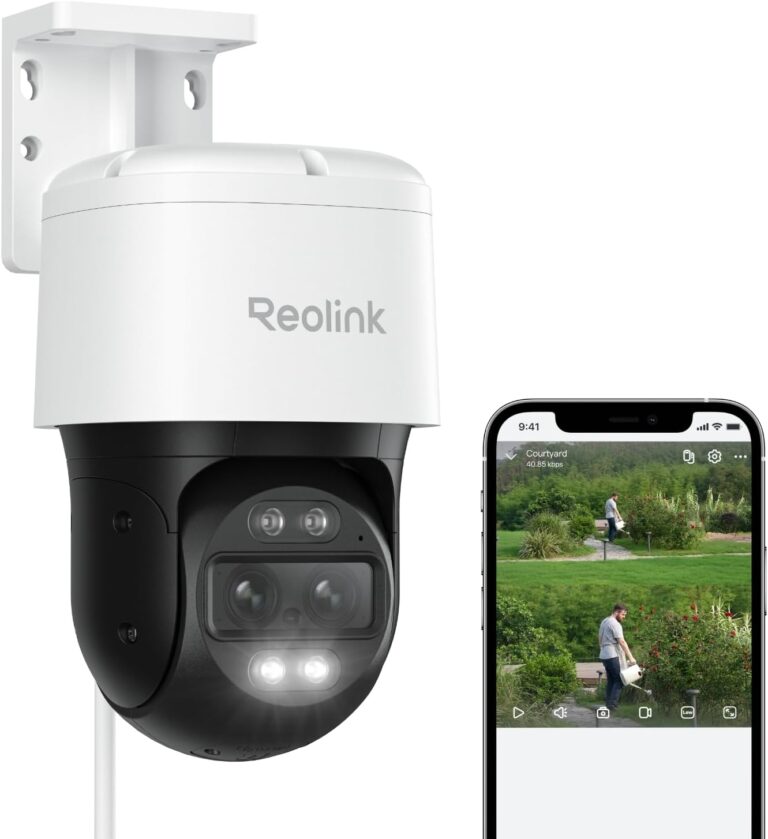 REOLINK 4K PTZ IP Camera, Dual Lens, AI Detection