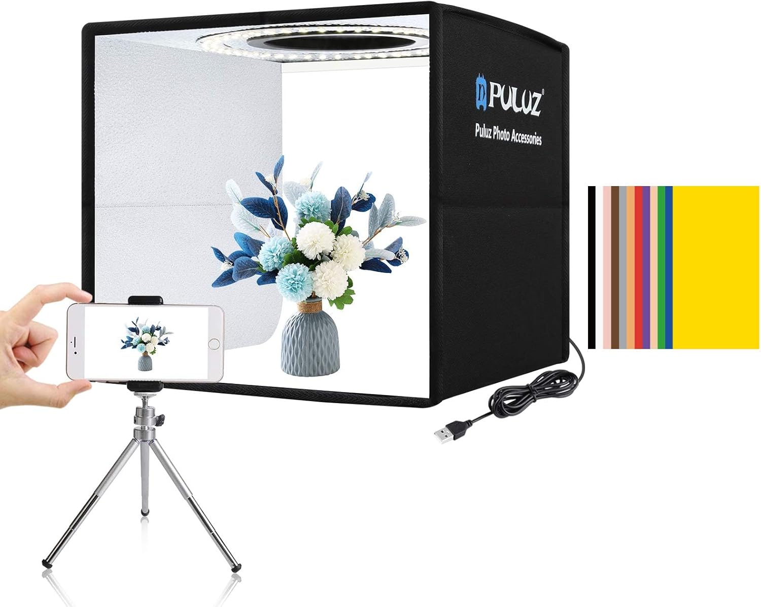 PULUZ Mini Photo Studio Light Box Kit