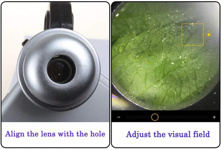 Jiusion 30X LED Microscope Clip On Lens