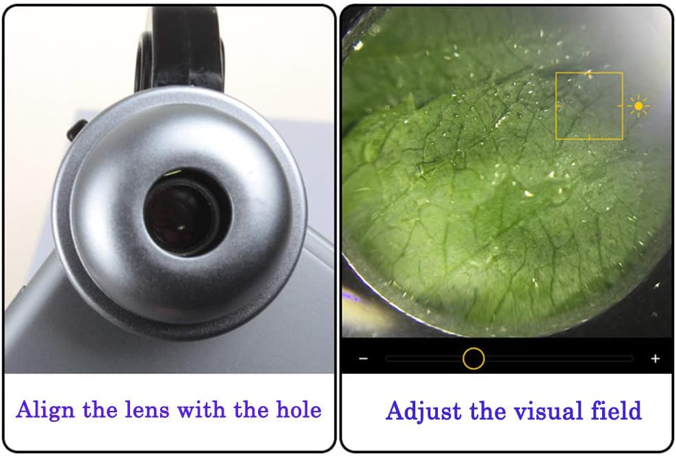 Jiusion 30X LED Microscope Clip-On Lens